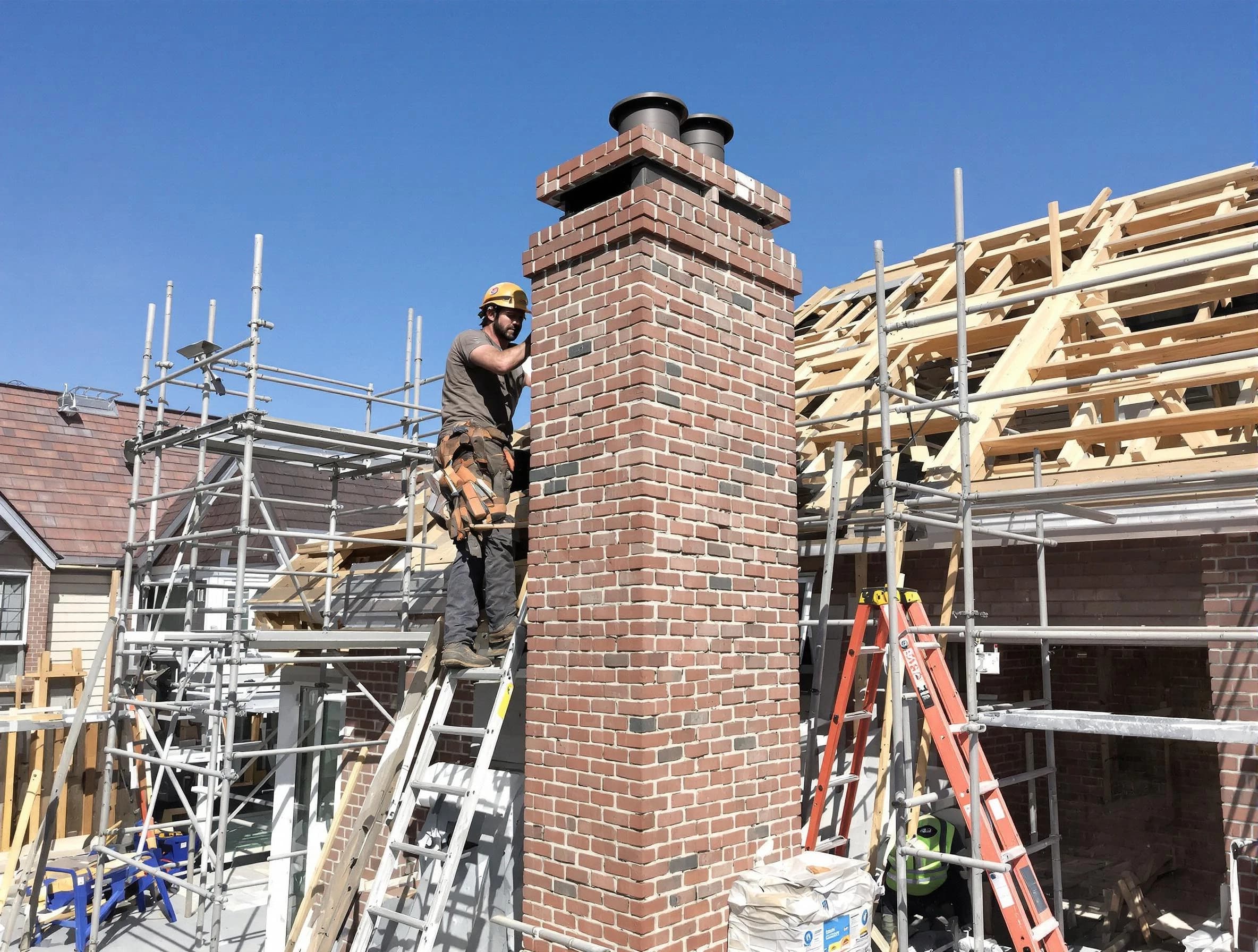 New chimney installation completed by Monroeville Chimney Sweep in Monroeville, PA