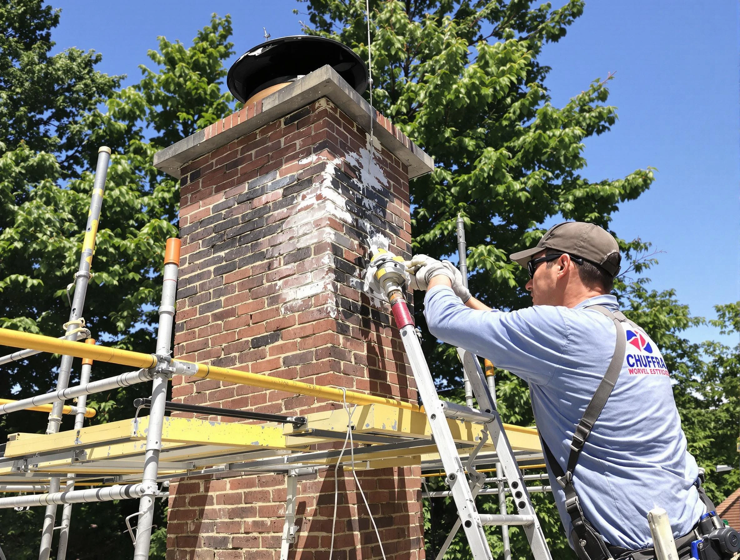 Structural chimney repair by Monroeville Chimney Sweep in Monroeville, PA