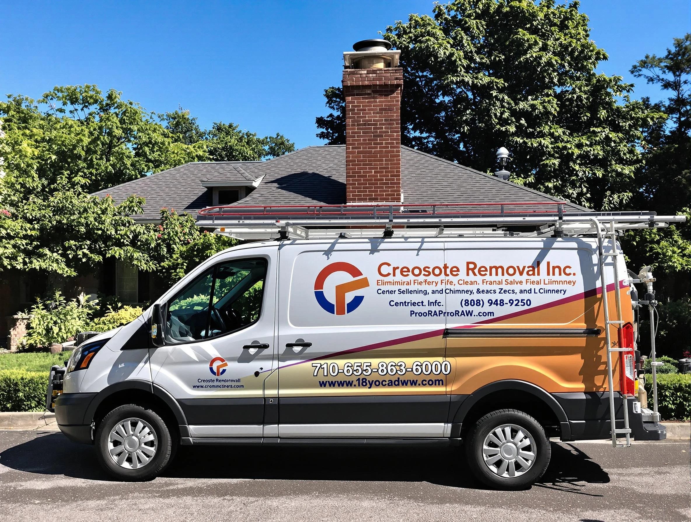 Monroeville Chimney Sweep technician removing creosote safely in Monroeville, PA